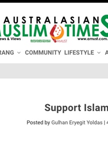 Australasian Muslim Times article