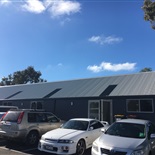 car park view of extended musallah section